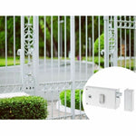 Schloss Yale YAH37D  19,5 x 7 x 14 cm Weiß Stahl Türen