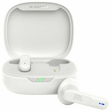 Kabellose Kopfhörer mit Ladebox JBL Wave Flex Weiß