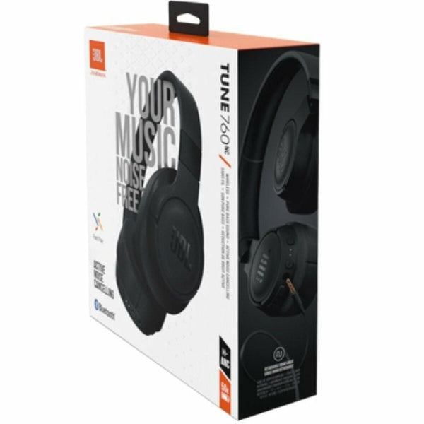Bluetooth Kopfhörer mit Mikrofon JBL Tune 760NC Schwarz