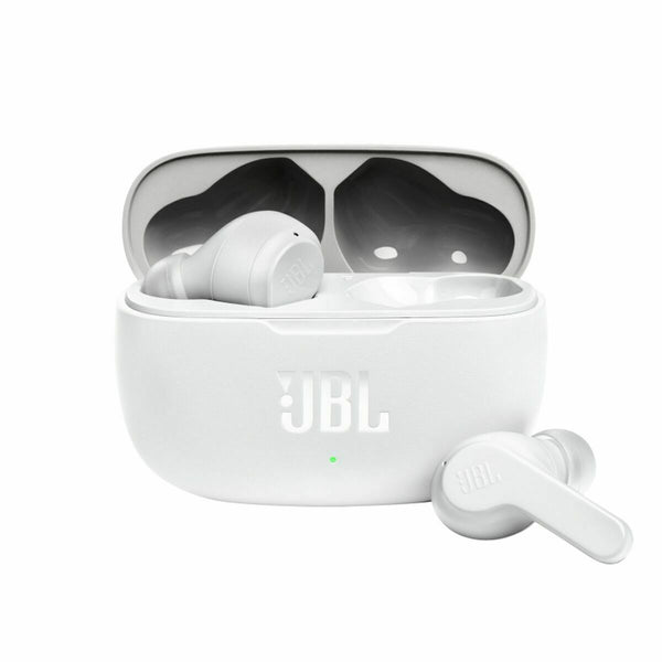 Bluetooth Kopfhörer mit Mikrofon JBL JBLW200TWSWHT Weiß