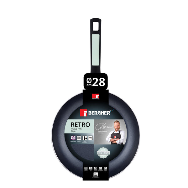 Antihaftbeschichtete Pfanne Bergner grün Aluminium Ø 28 cm