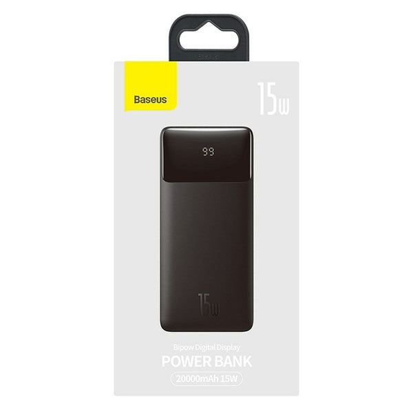 Power Bank Baseus Bipow Schwarz 20000 mAh