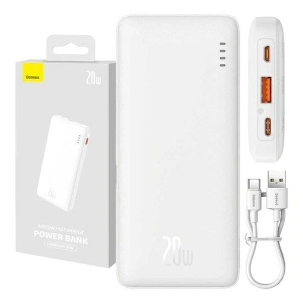 Powerbank Baseus PPQD090002 Weiß 10000 mAh