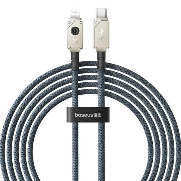 USB-C auf Lightning Verbindungskabel Baseus P10355803221-01 Weiß Schwarz 2 m