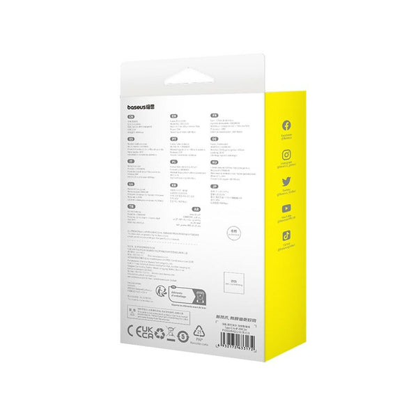 USB-C auf Lightning Verbindungskabel Baseus P10355803221-01 Weiß Schwarz 2 m