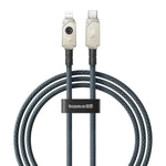 USB-C auf Lightning Verbindungskabel Baseus P10355803221-00 Weiß Schwarz 1 m