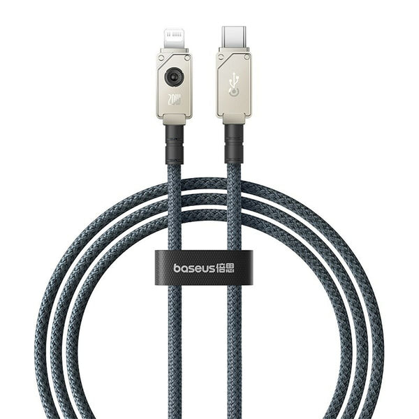 USB-C auf Lightning Verbindungskabel Baseus P10355803221-00 Weiß Schwarz 1 m