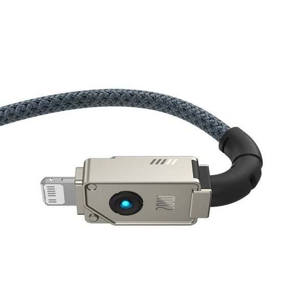 USB-C auf Lightning Verbindungskabel Baseus P10355803221-00 Weiß Schwarz 1 m