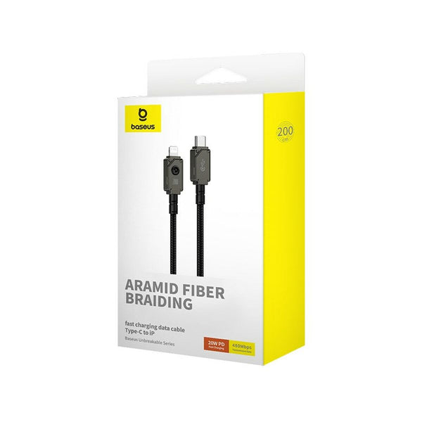 USB-C auf Lightning Verbindungskabel Baseus P10355803111-01 Schwarz 2 m