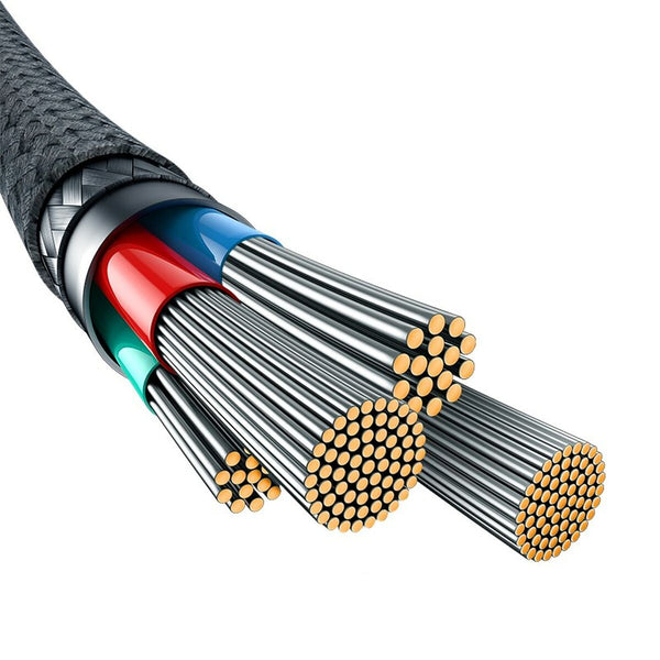 USB A zu USB-C-Kabel Baseus P10355801221-01 Weiß 2 m