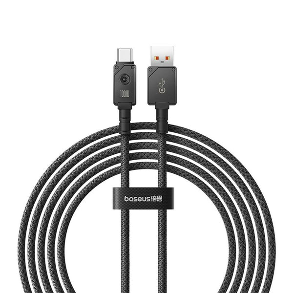 USB A zu USB-C-Kabel Baseus P10355801111-01 Schwarz 2 m