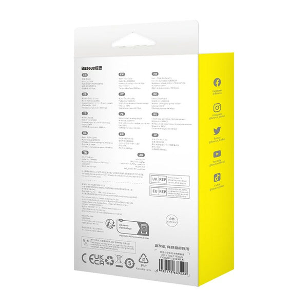 USB A zu USB-C-Kabel Baseus P10355801111-01 Schwarz 2 m