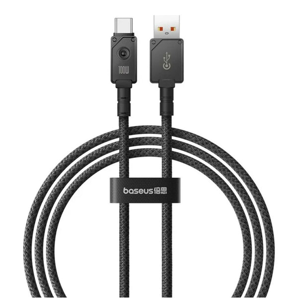 USB A zu USB-C-Kabel Baseus P10355801111-00 Schwarz 1 m