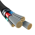 USB A zu USB-C-Kabel Baseus P10355801111-00 Schwarz 1 m