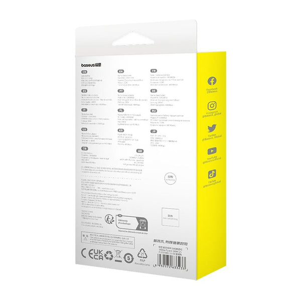 USB A zu USB-C-Kabel Baseus P10355801111-00 Schwarz 1 m