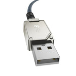 USB auf Lightning Verbindungskabel Baseus P10355802111-01 Schwarz 2 m