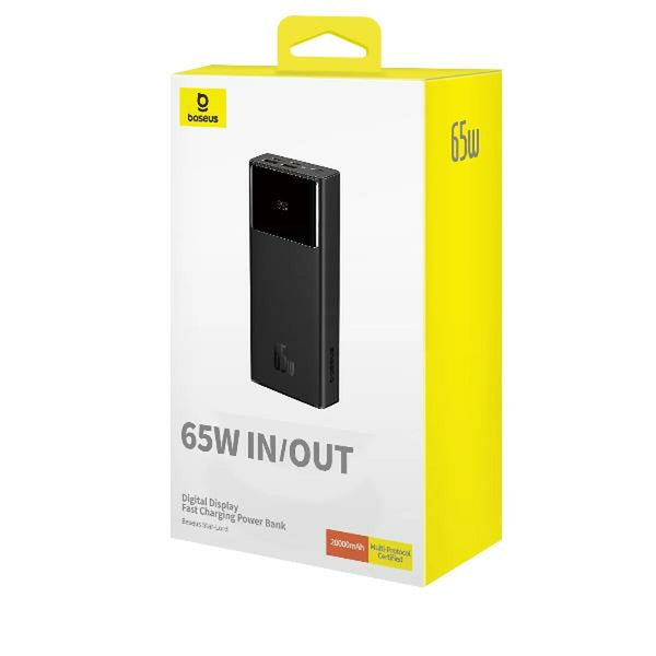 Powerbank Baseus P10022906113-00 Schwarz 20000 mAh