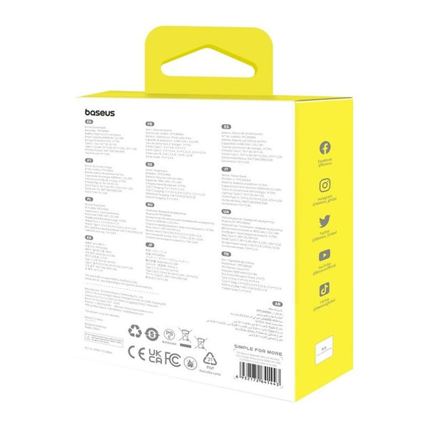 Powerbank Baseus P10059002513-00 Purpur 6000 mAh