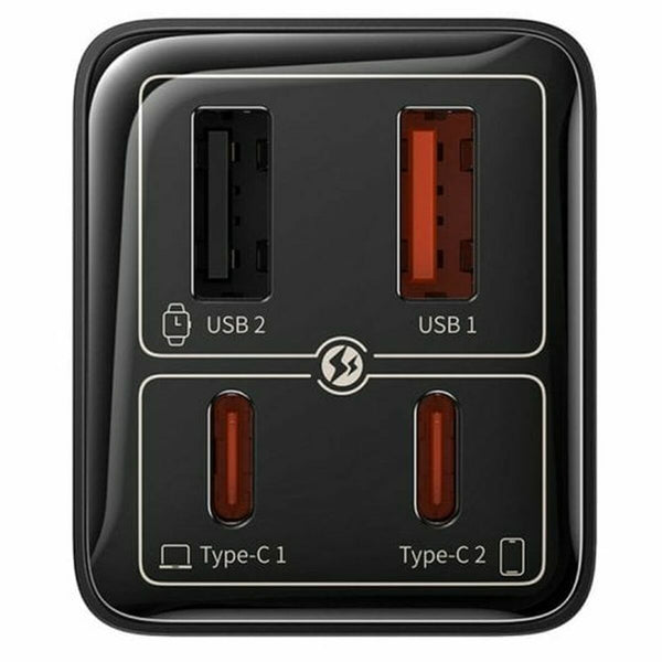 Wandladegerät Baseus P10162701113-00 Schwarz 65 W