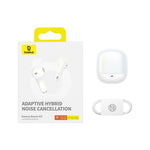 Kabellose Kopfhörer mit Ladebox Baseus Bowie M3 Weiß