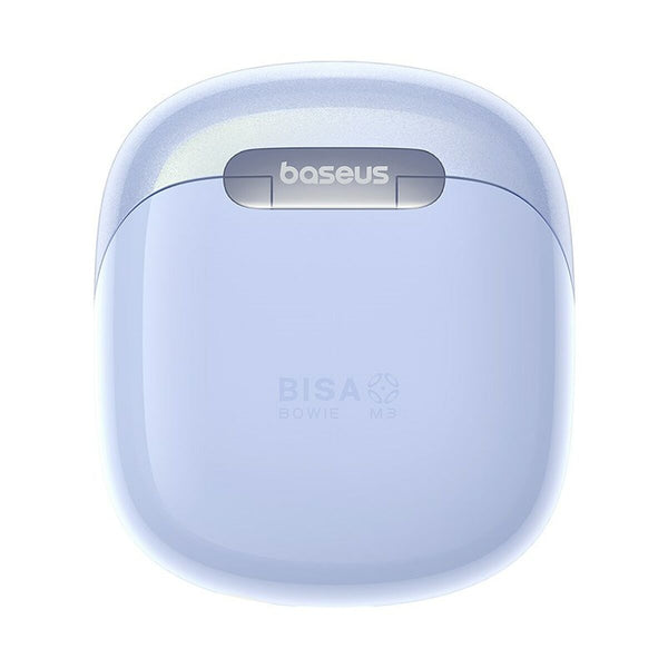 Kabellose Kopfhörer mit Ladebox Baseus Bowie M3 Blau
