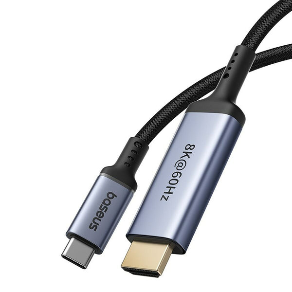 USB-C zu HDMI-Kabel Baseus B0063370G111-00 Schwarz 1,5 m