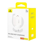 Wandladegerät Baseus P10111404213-00 Weiß 30 W