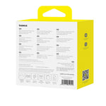 Kopfhörer mit Mikrofon Baseus A00069201113-00 Schwarz