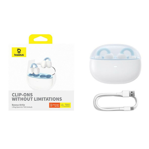 Kopfhörer mit Mikrofon Baseus A00069201223-00 Blau Weiß