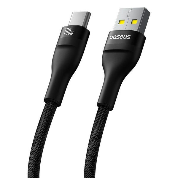 USB A zu USB-C-Kabel Baseus P10311804111-00 Schwarz 1 m