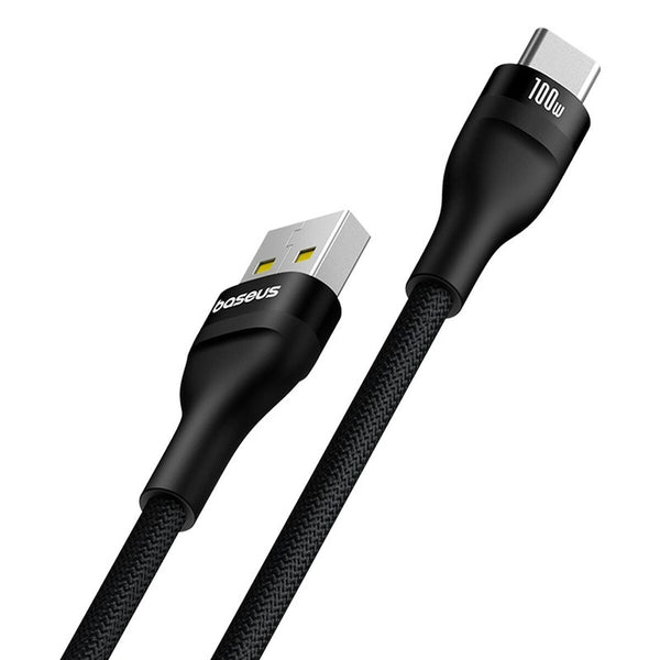 USB A zu USB-C-Kabel Baseus P10311804111-01 Schwarz 2 m
