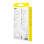 Kopfhörer mit Mikrofon Baseus Encok HZ20 Weiß Schwarz