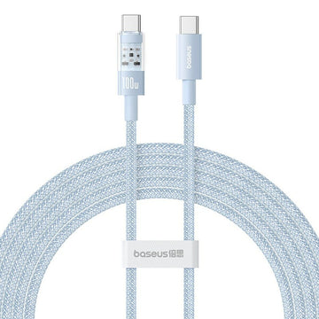 USB-C zu USB-C-Kabel Baseus P10373000311-01 Blau 2 m