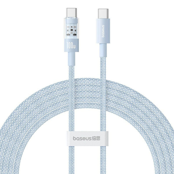 USB-C zu USB-C-Kabel Baseus P10373000311-01 Blau 2 m