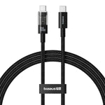 USB-C zu USB-C-Kabel Baseus P10373000111-00 Schwarz 1 m