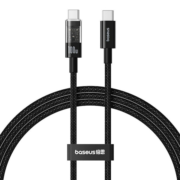 USB-C zu USB-C-Kabel Baseus P10373000111-00 Schwarz 1 m