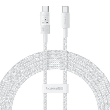 USB-C zu USB-C-Kabel Baseus P10373000211-01 Weiß 2 m