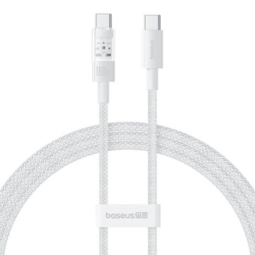 USB-C zu USB-C-Kabel Baseus P10373000211-00 Weiß 1 m