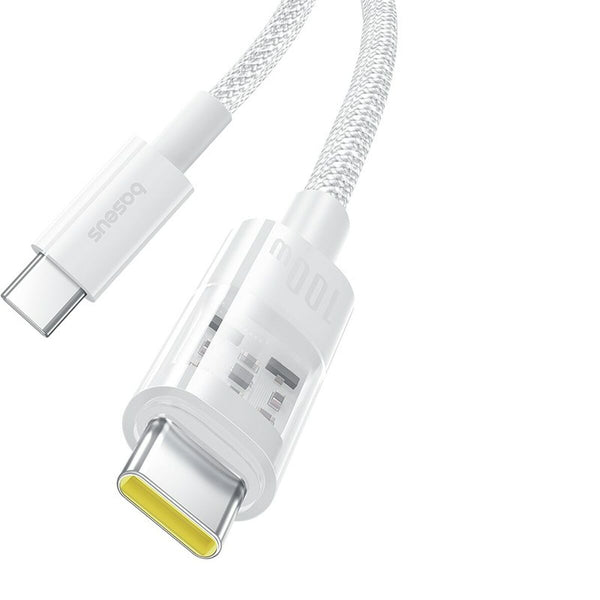 USB-C zu USB-C-Kabel Baseus P10373000211-00 Weiß 1 m