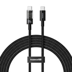 USB-C zu USB-C-Kabel Baseus P10373000111-01 Schwarz 2 m