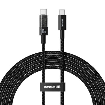 USB-C zu USB-C-Kabel Baseus P10373000111-01 Schwarz 2 m