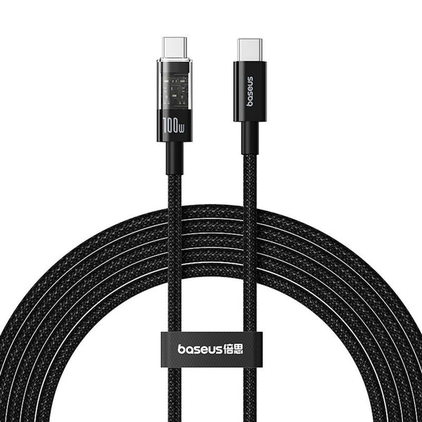 USB-C zu USB-C-Kabel Baseus P10373000111-01 Schwarz 2 m