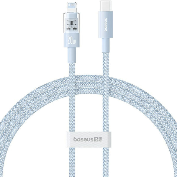 USB-C auf Lightning Verbindungskabel Baseus P10373001311-00 Blau 1 m