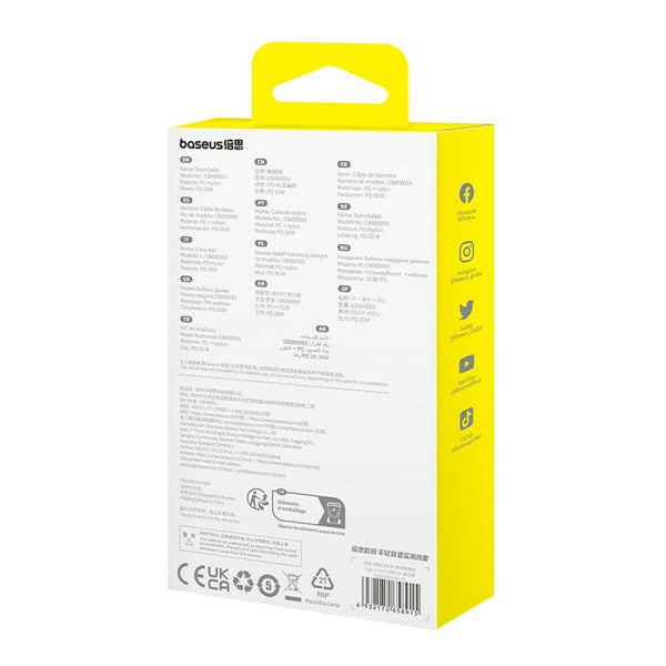 USB-C auf Lightning Verbindungskabel Baseus P10373001511-01 Purpur 2 m