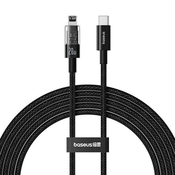 USB-C auf Lightning Verbindungskabel Baseus P10373001111-01 Schwarz 2 m