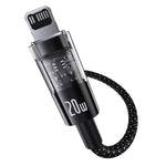 USB-C auf Lightning Verbindungskabel Baseus P10373001111-01 Schwarz 2 m