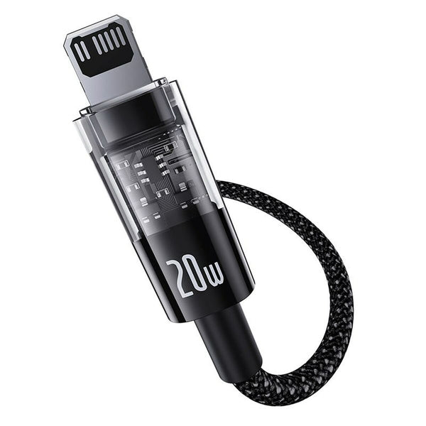 USB-C auf Lightning Verbindungskabel Baseus P10373001111-01 Schwarz 2 m