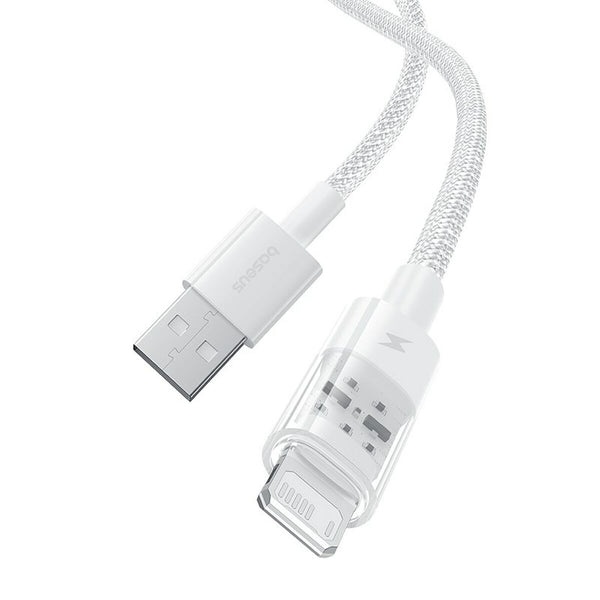 USB auf Lightning Verbindungskabel Baseus P10373003211-01 Weiß 2 m