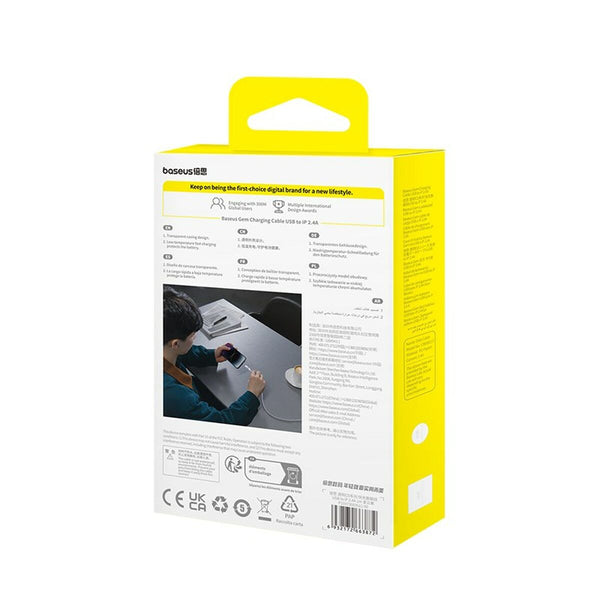 USB auf Lightning Verbindungskabel Baseus P10373003511-00 Purpur 1 m