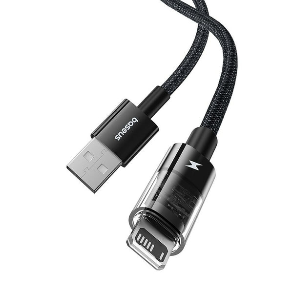 USB auf Lightning Verbindungskabel Baseus P10373003111-00 Schwarz 1 m